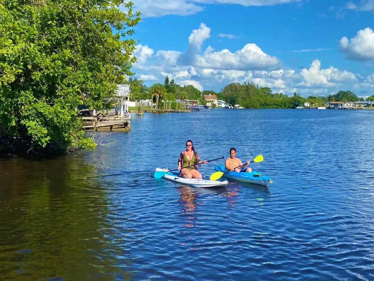 Blue Heron House, Private 4 Bedroom Waterfront W Heated Pool And Fire Pit Ruskin Exteriér fotografie